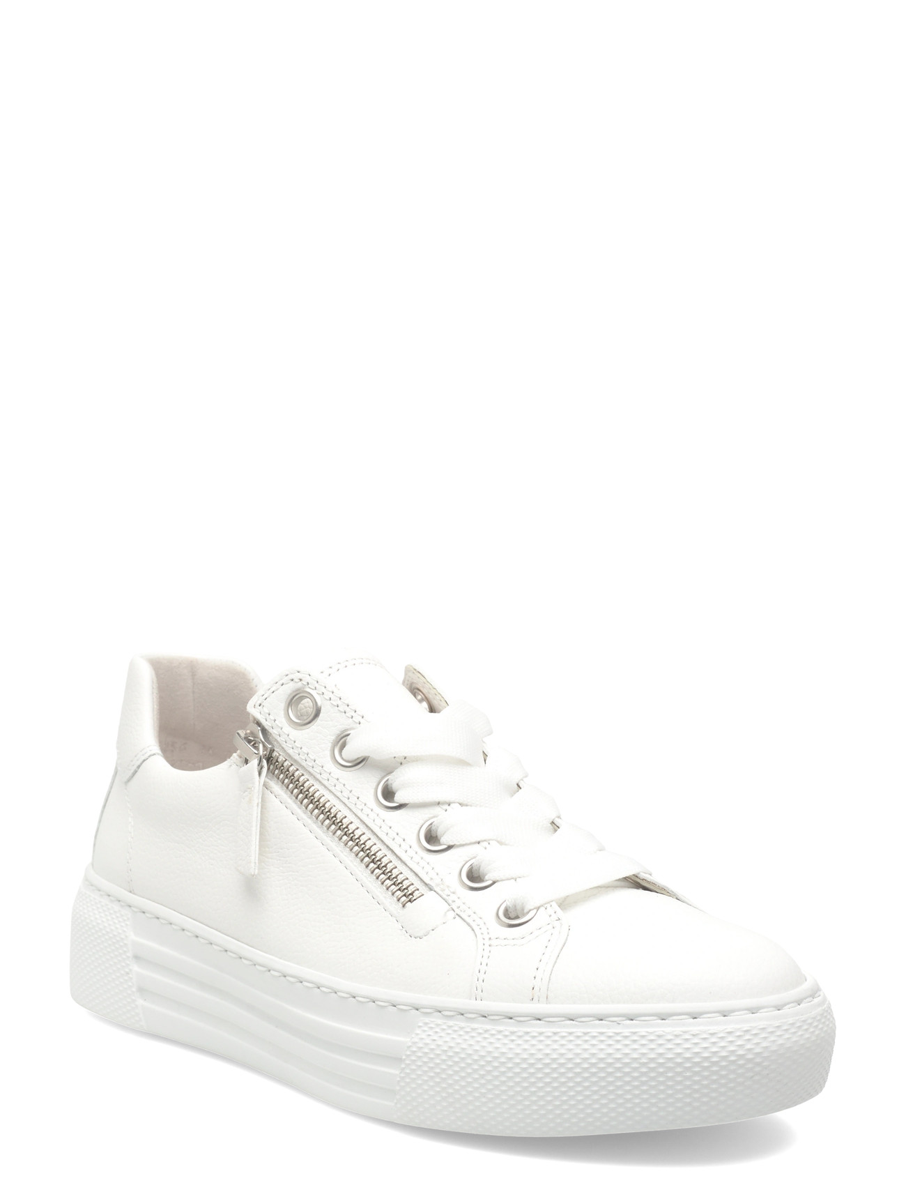 Gabor Sneaker, 37.5, White, Sneakers > Sneakers Med Lav Top, Dame