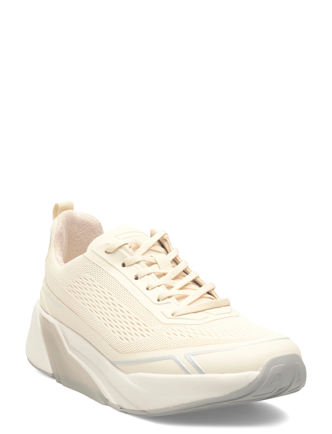 Gabor Rollingsoft Sneaker, 40, Cream, Sneakers > Sneakers Med Lav Top, Dame