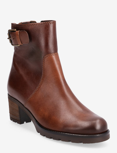 Ankle boot - stövletter - brown