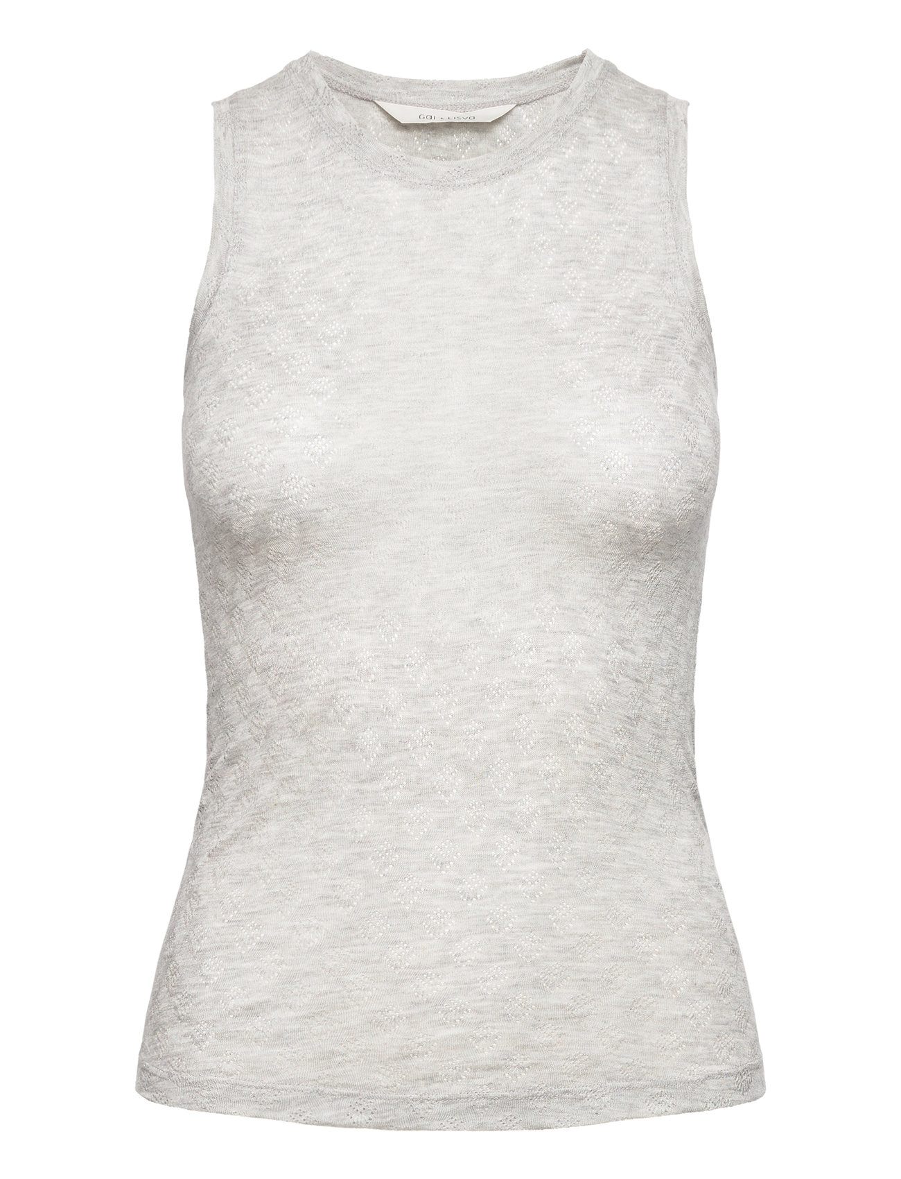 Alberte S´less Silk Top Grey Gai+Lisva