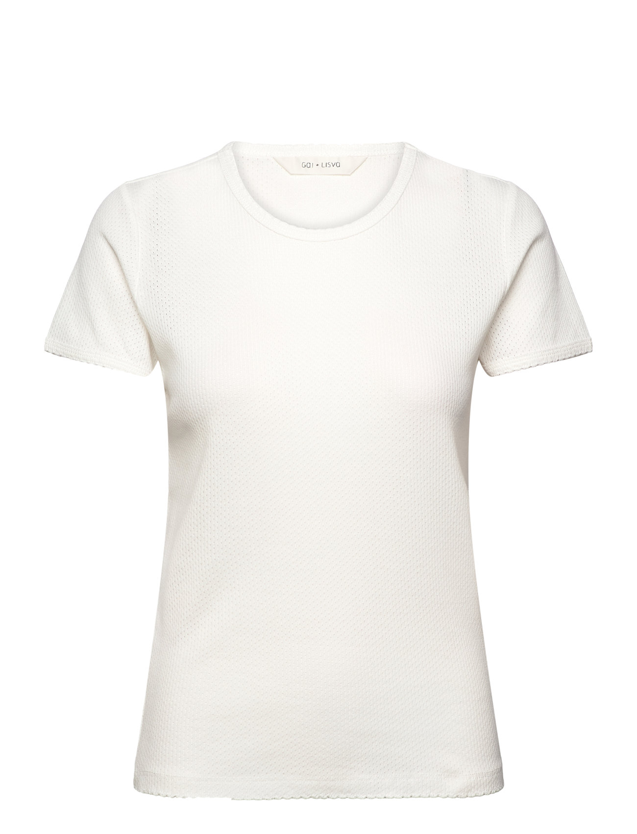 GAI+LISVA Chrisstine Kurz Sleeve Baumwolle Oberteil Weiß - M - Damen