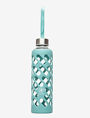Gaiam - Sure Grip Glass Water Bottle Viridian - turquoise - 0