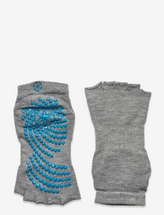 GAIAM TOELESS GRIPPY SOCKS - yoga socks - heather/grey