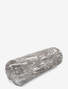 GAIAM RESTORE MARBLED FOAM ROLLER  (18" x 6"D) - schaumstoffrollen & massagebälle - granite