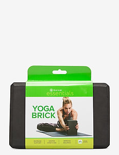 Yoga Brick Essential Black - yogablock & yogaremmar - black