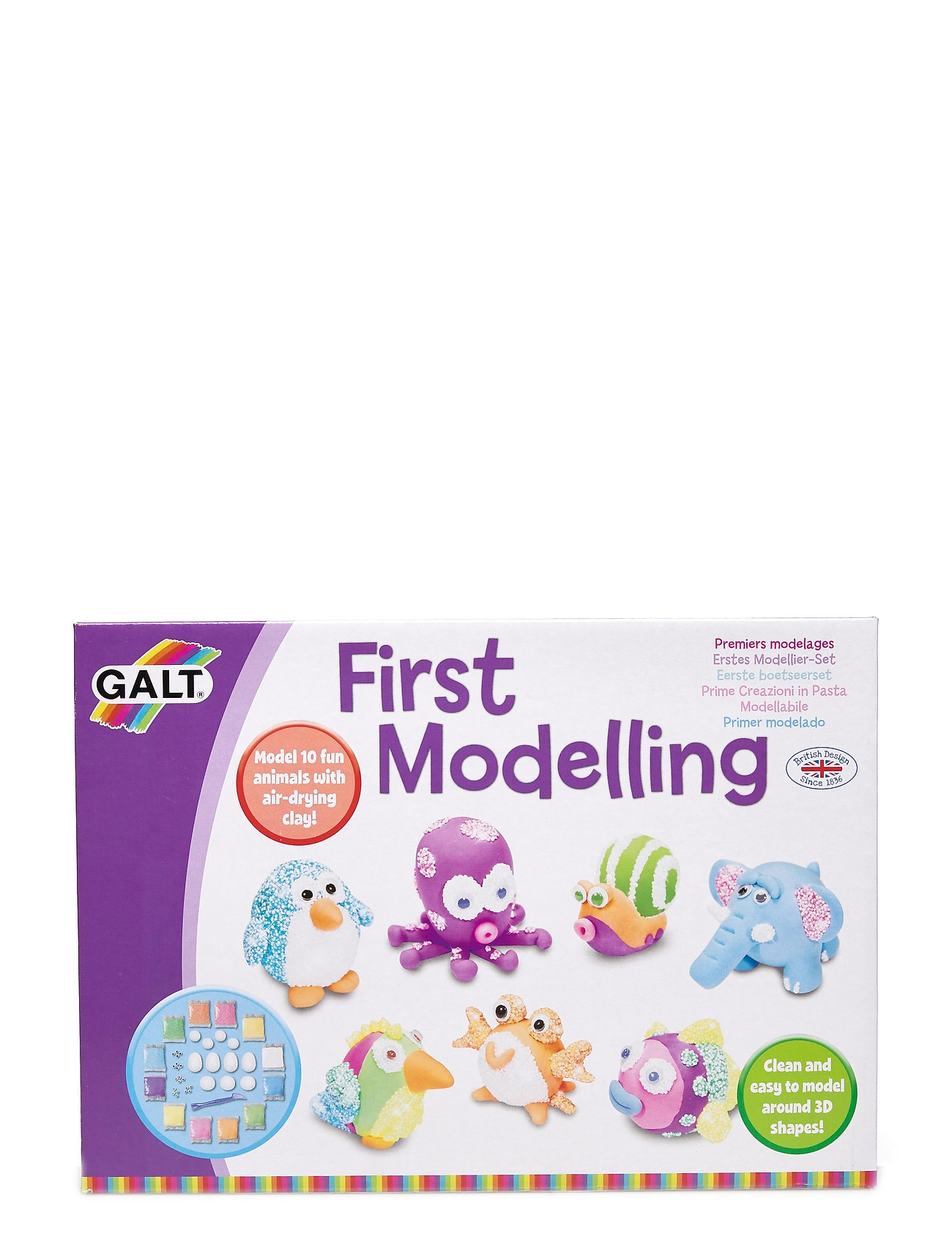 Första Modelleran Toys Creativity Drawing & Crafts Craft Craft Sets Multi/mönstrad Galt