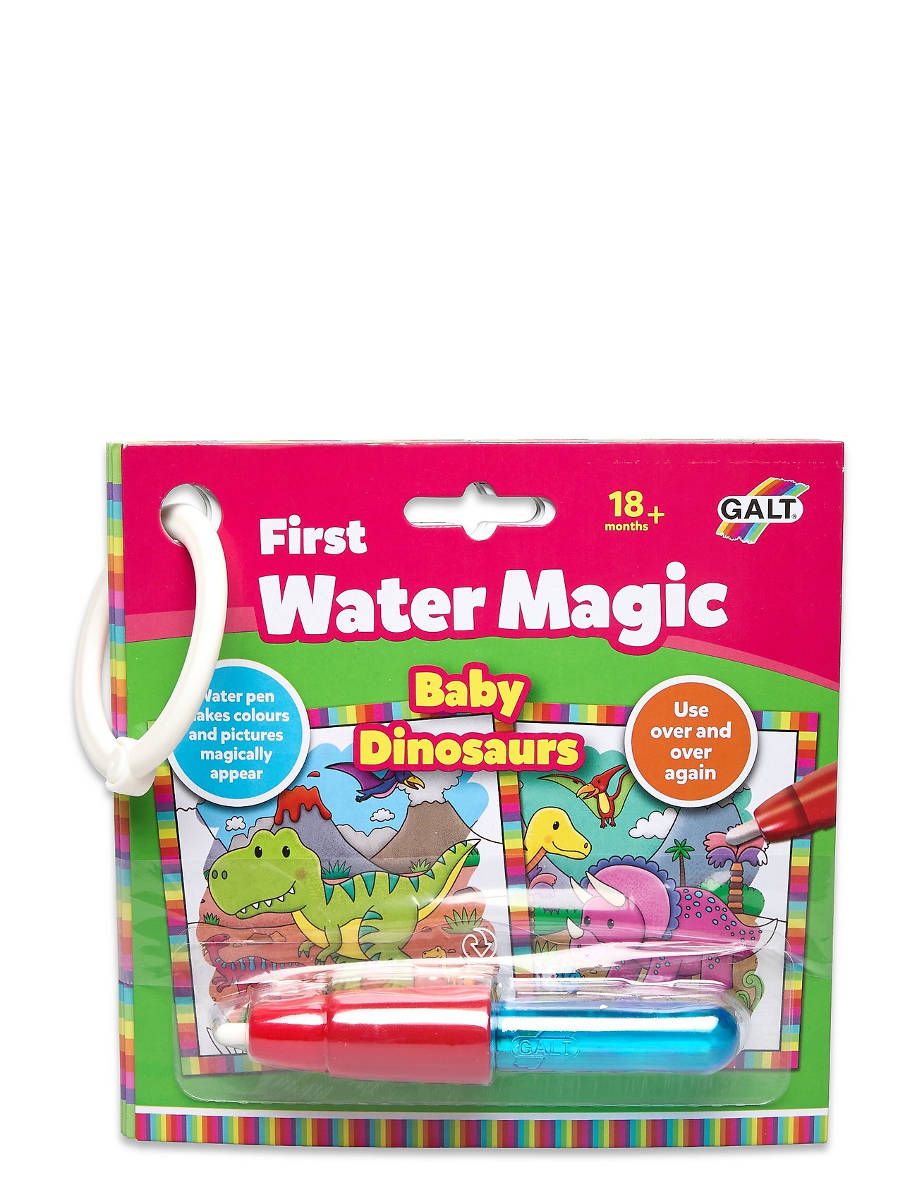 Första Water Magic Dino Toys Creativity Drawing & Crafts Drawing Coloring & Craft Books Multi/mönstrad Galt