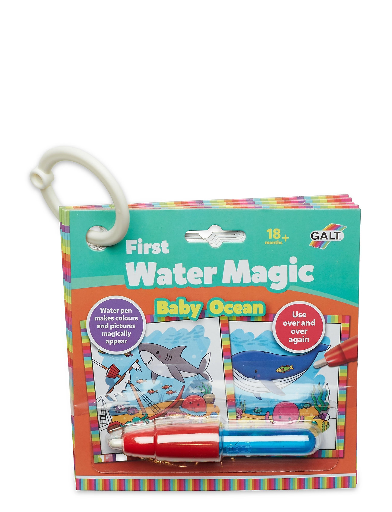 Första Water Magic Till Havs Toys Creativity Drawing & Crafts Drawing Coloring & Craft Books Multi/mönstrad Galt