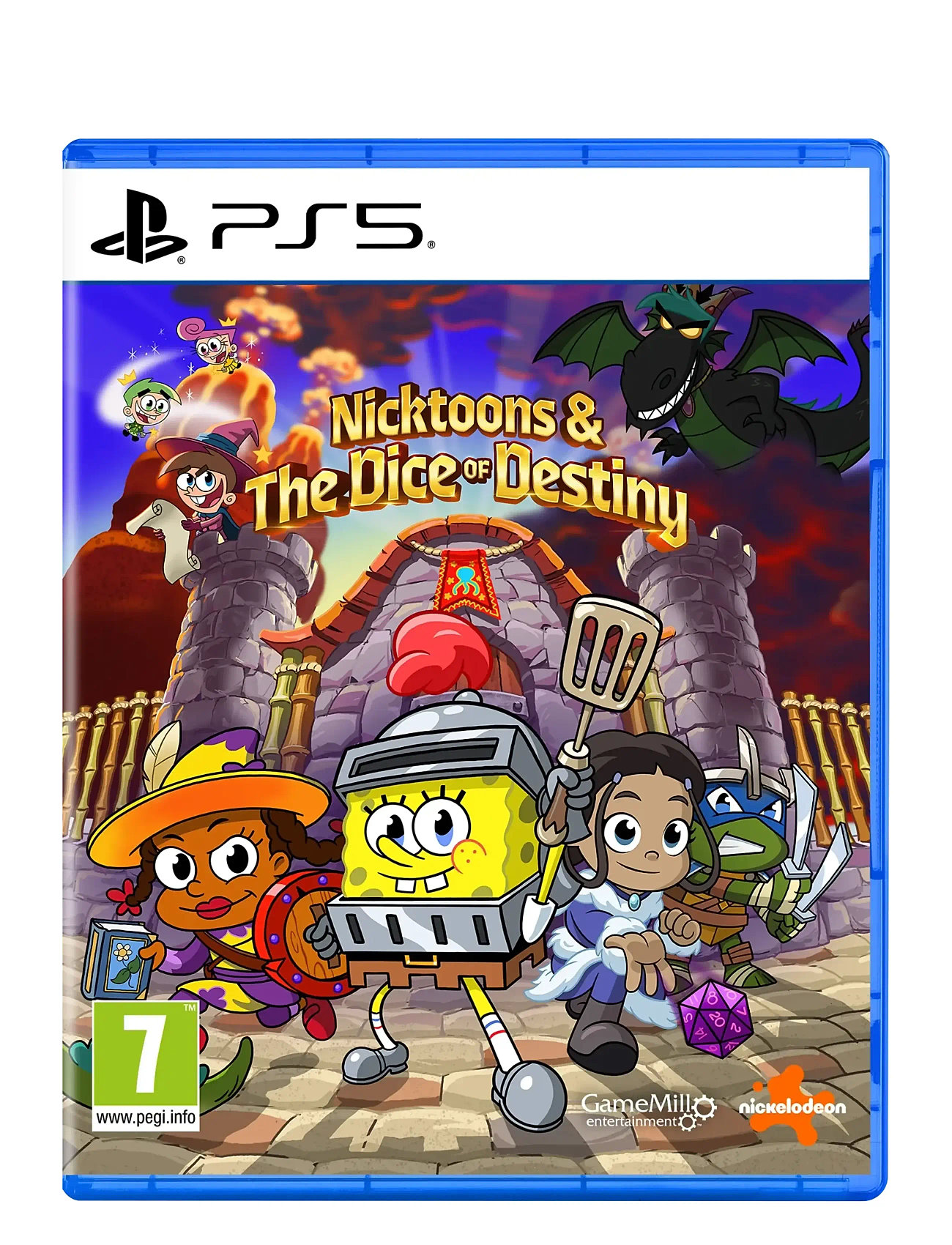 PS5 Ps5 Nicktoons & The Dice Of Destiny, One Size, Multi/patterned, Gaming > Games, Børn