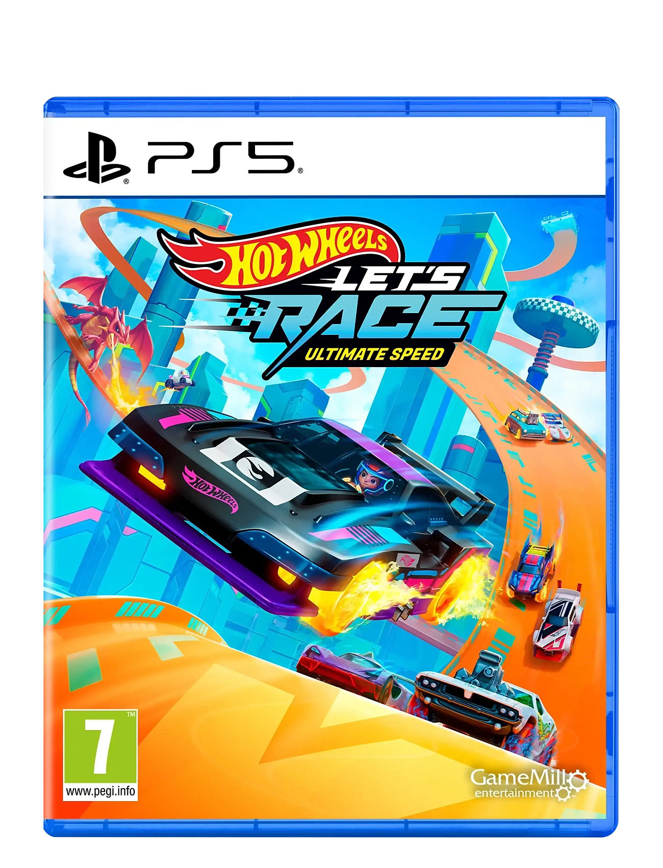 PS5 Ps5 Hot Wheels Let ́s Race, One Size, Multi/patterned, Gaming > Games, Børn