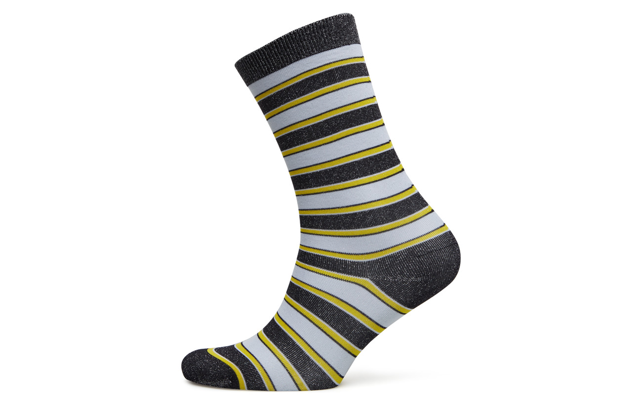Stripes Lurex Black Polyester Polyamide 90 Ganni 10 SfOBqqw