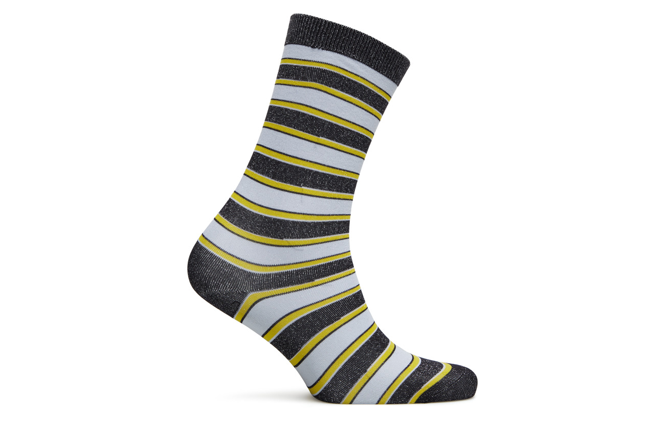 Stripes Lurex Black Polyester Polyamide 90 Ganni 10 SfOBqqw
