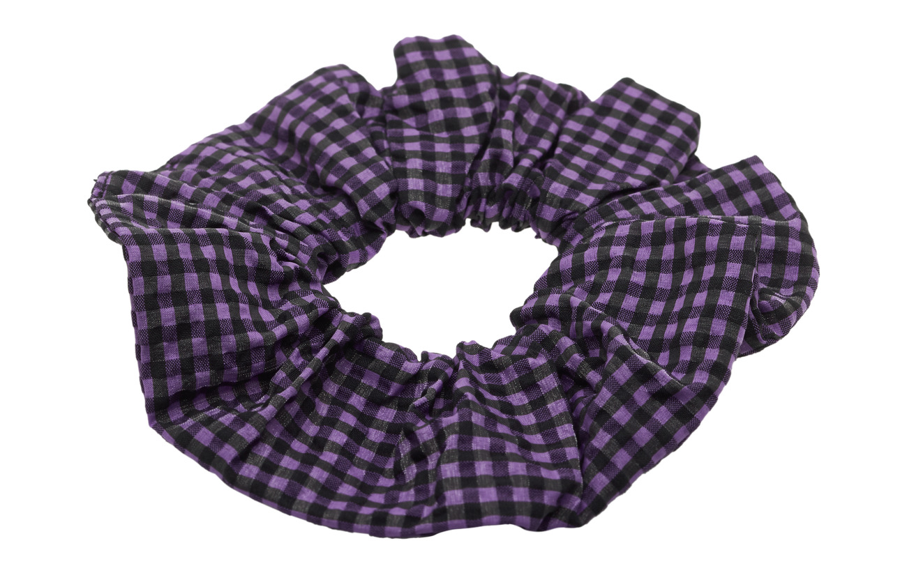 Ganni Seersucker Check - DEEP LAVENDER