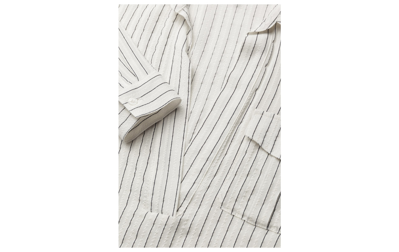 Soie 8 Seersucker Wilkie Ganni Vanilla Ice 92 Coton ZFqSx