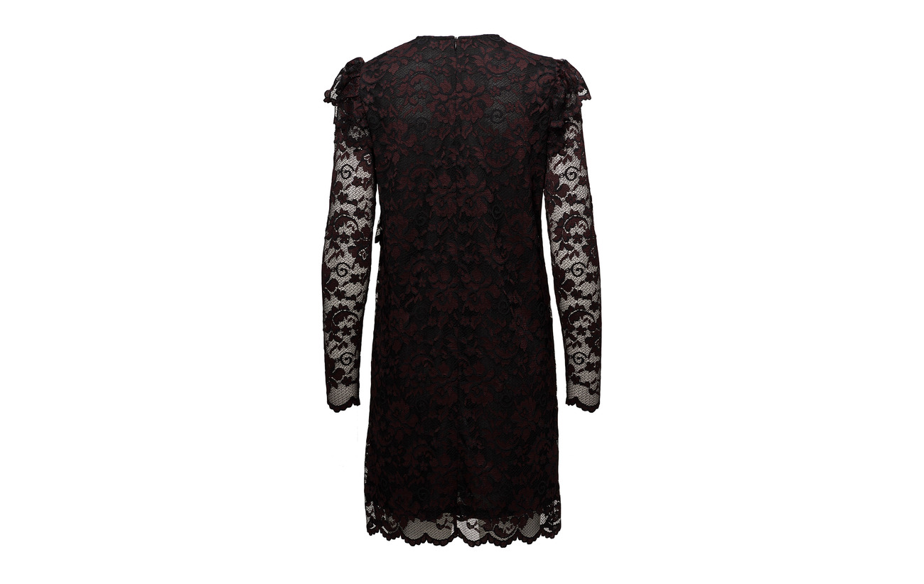 Flynn Polyamide 30 Black Lace Ganni Viscose Elastane 67 3 dpIUq