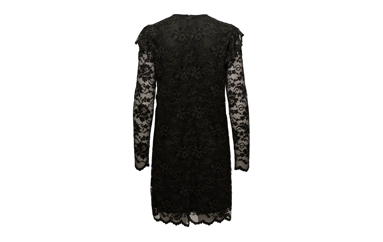 Flynn Polyamide 30 Black Lace Ganni Viscose Elastane 67 3 dpIUq