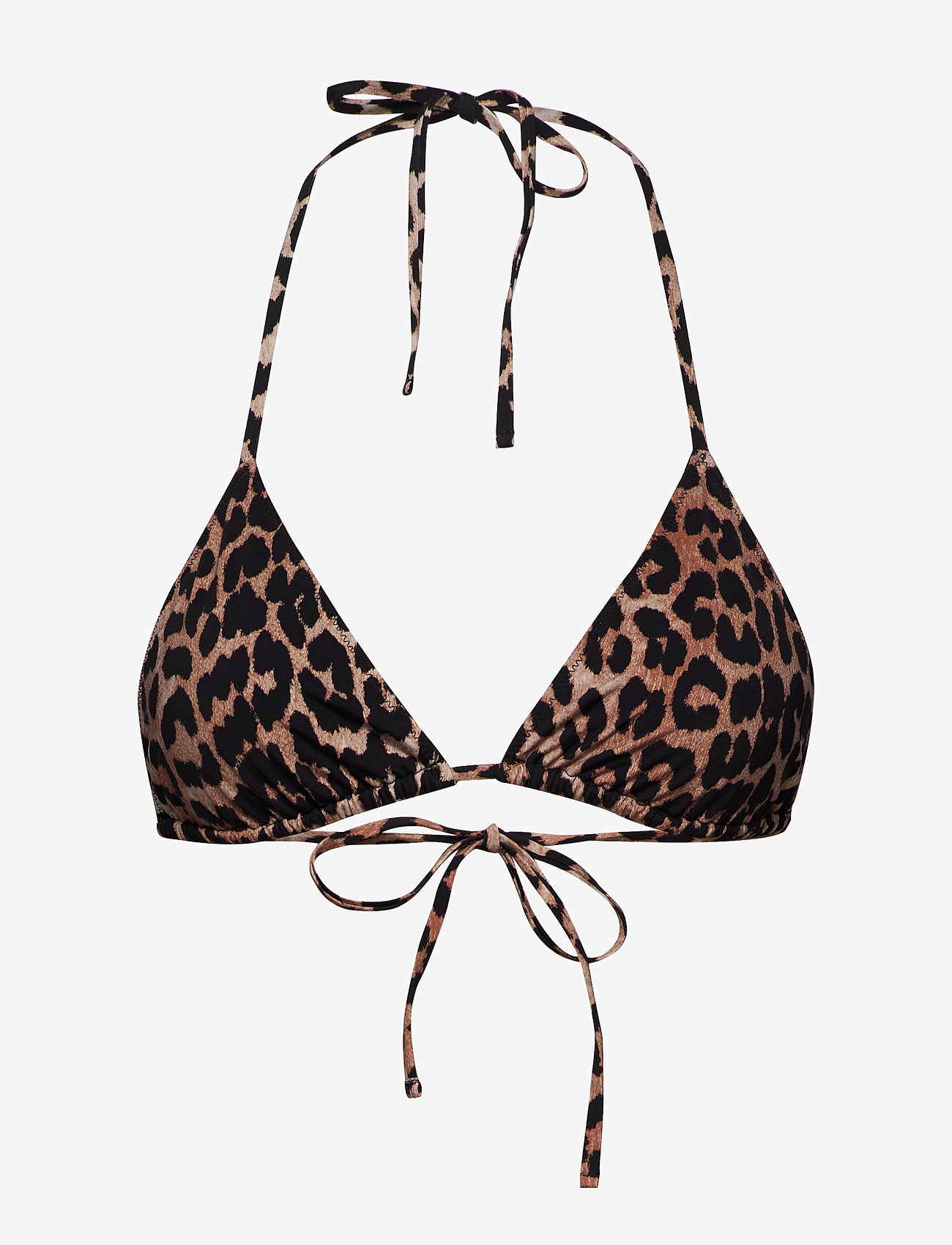String Bikini Top (Leopard) (42.50 €) - Ganni - | Boozt.com