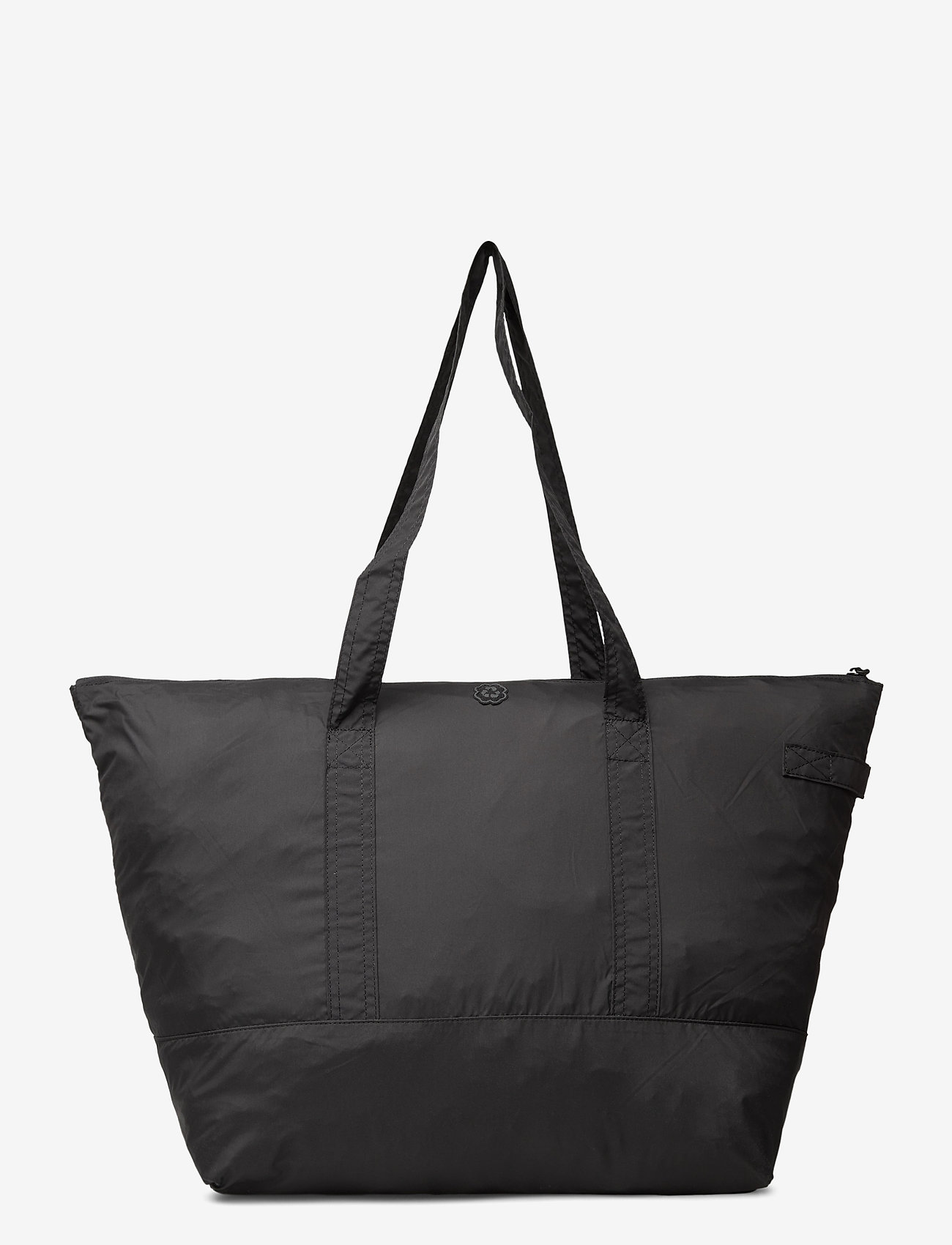 Ganni - Recycled Tech Fabric Bags - tote bags - black - 1