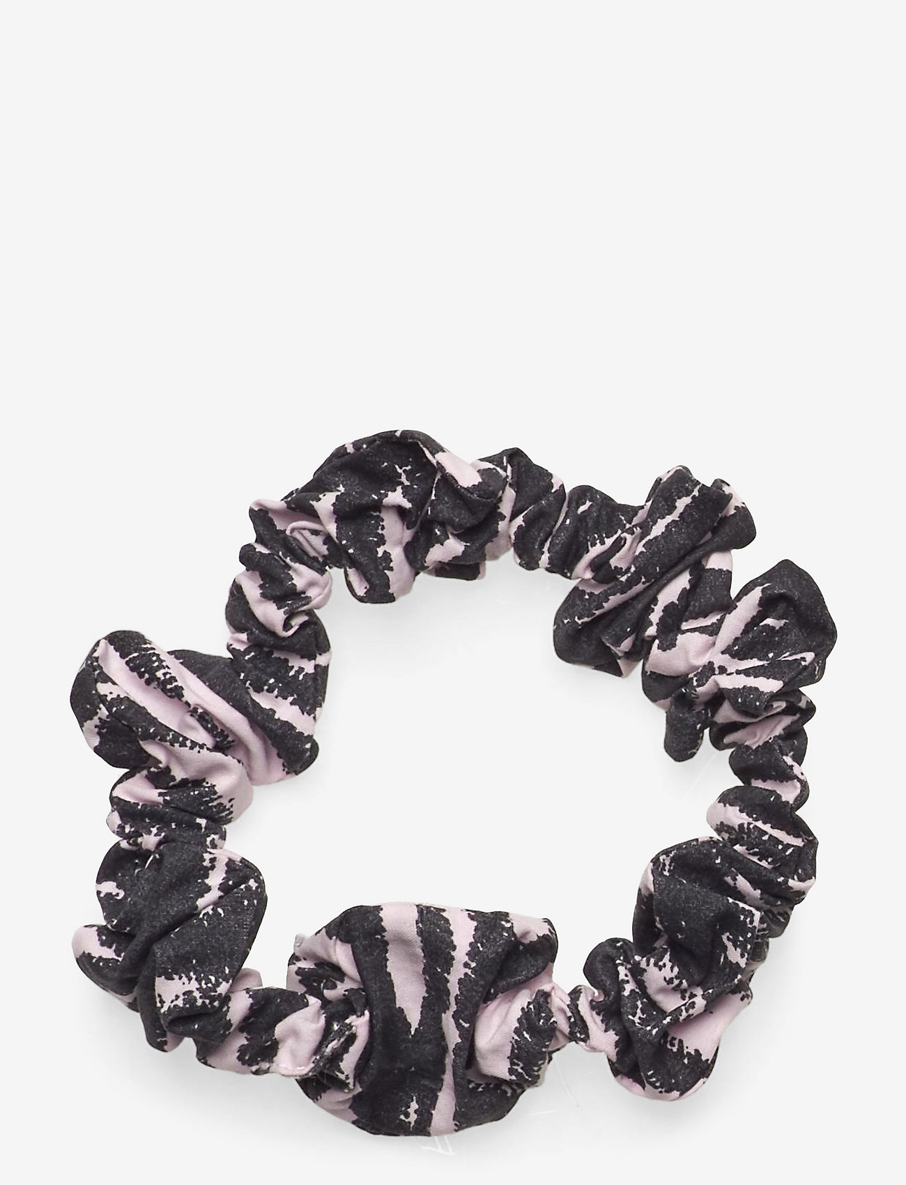 Ganni - Printed Cotton Poplin Scrunchie - scrunchies - light lilac - 0