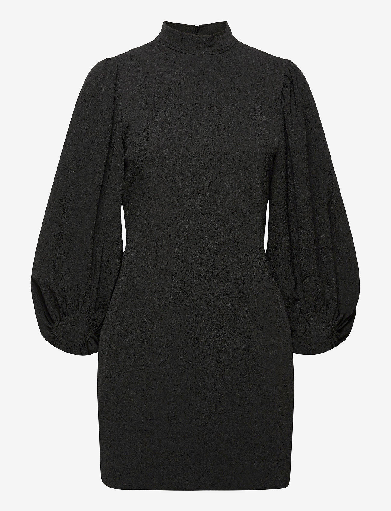ganni heavy crepe dress
