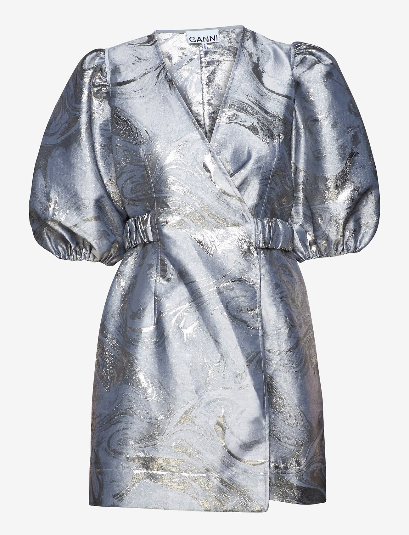 Ganni Shiny Jacquard - Dresses | Boozt.com