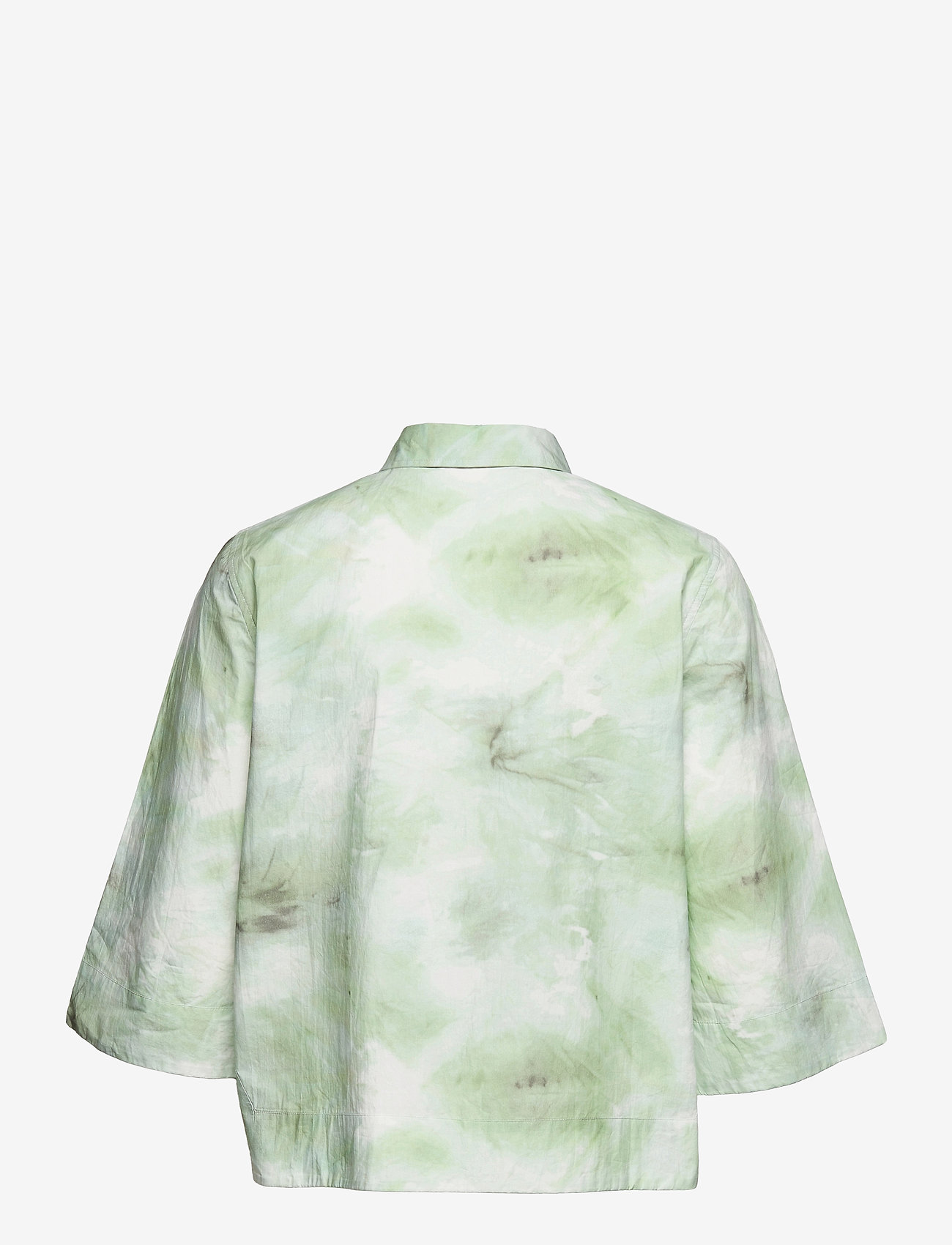 ganni kelly green shirt