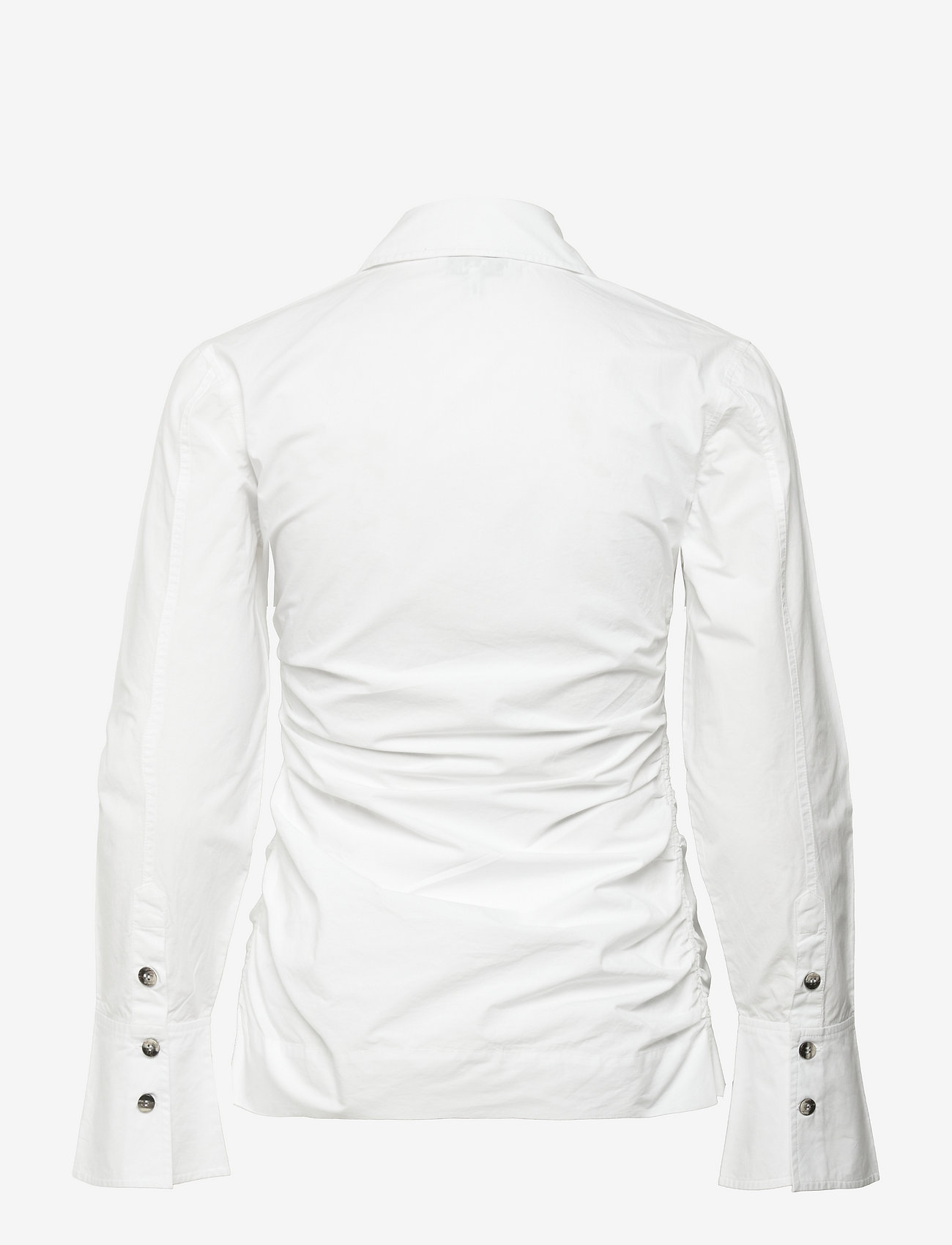 Ganni Cotton Poplin Long Collar 