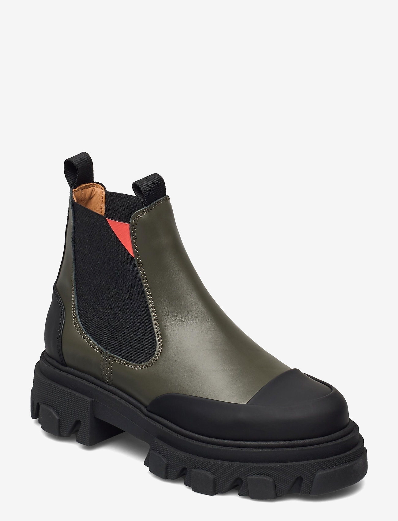 ganni smooth calf