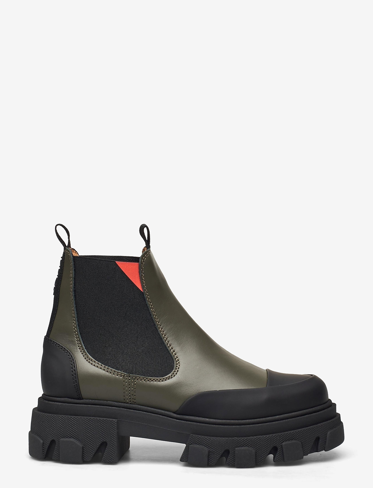 ganni smooth calf