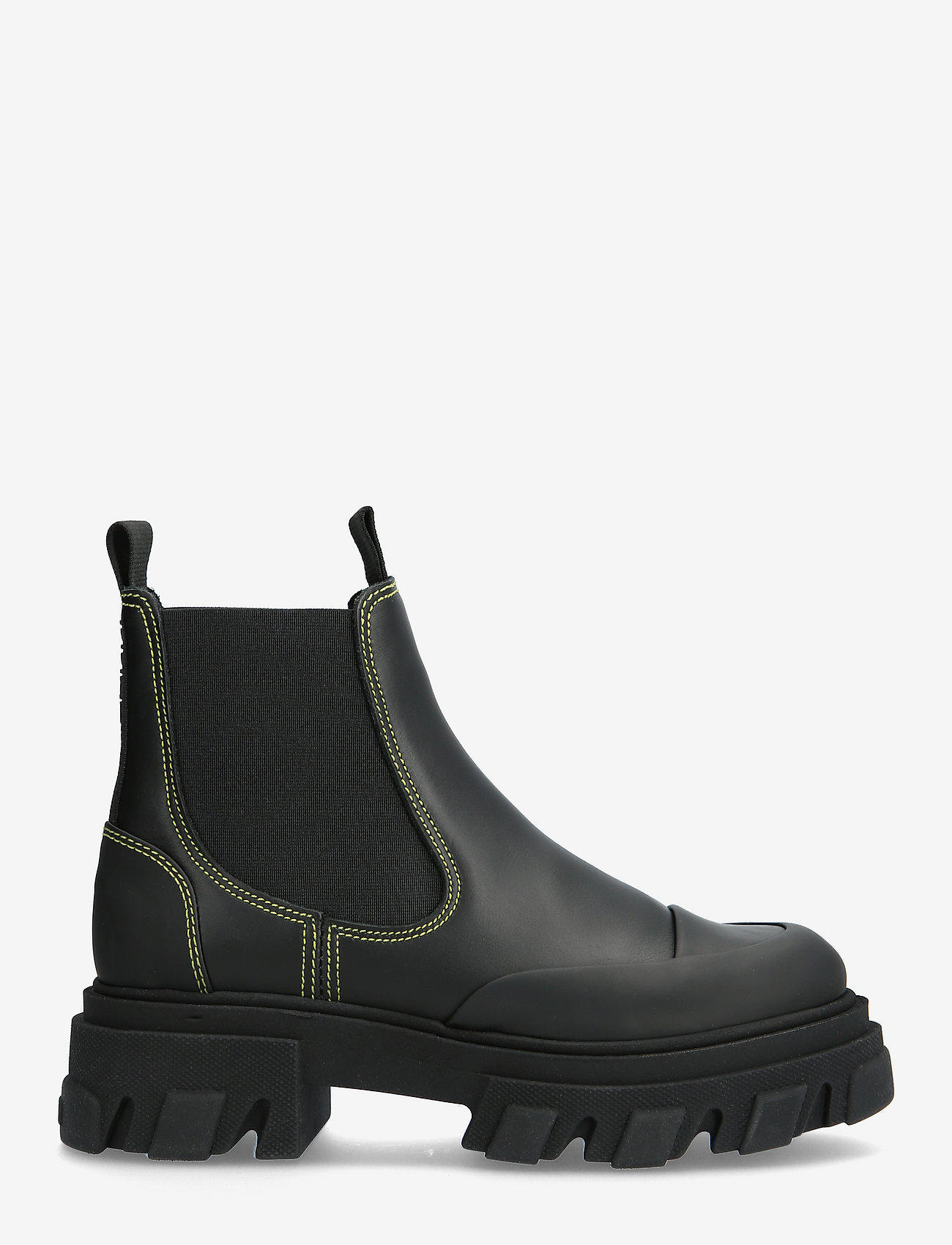 Ganni - Calf Leather - chelsea boots - black - 1