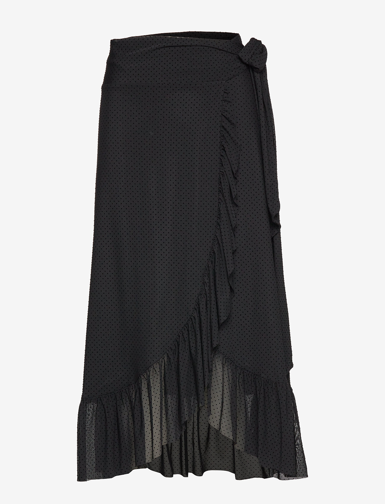 ganni dotted mesh