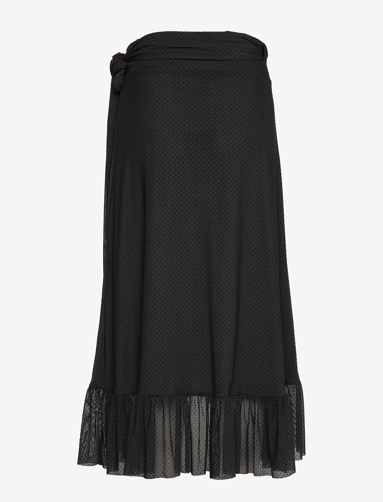 ganni dotted mesh