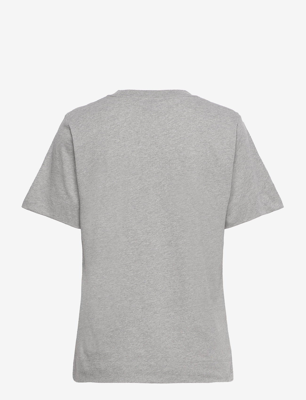 Ganni - Thin Software Jersey - t-shirts - paloma melange - 1