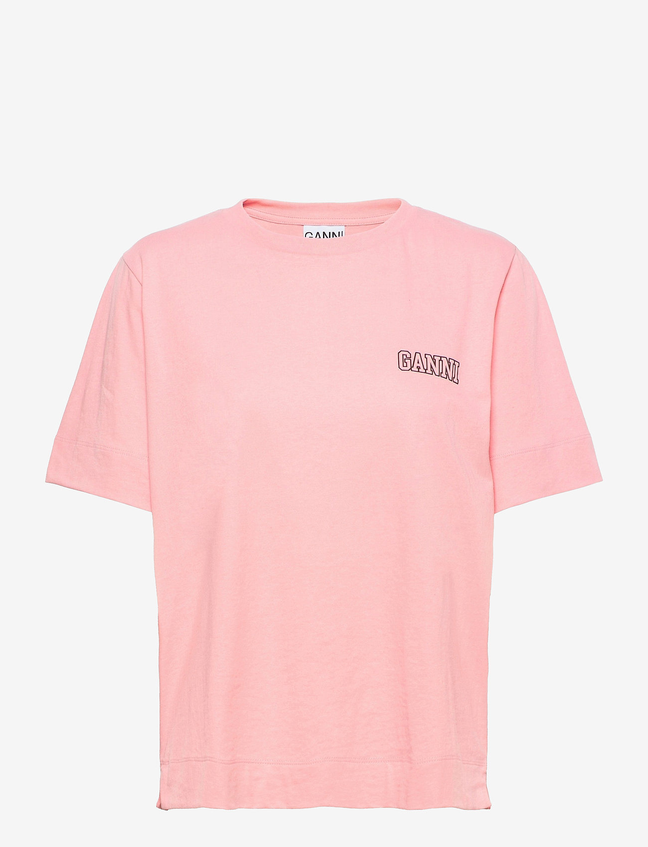 Ganni - Thin Software Jersey - t-shirts - sweet lilac - 0