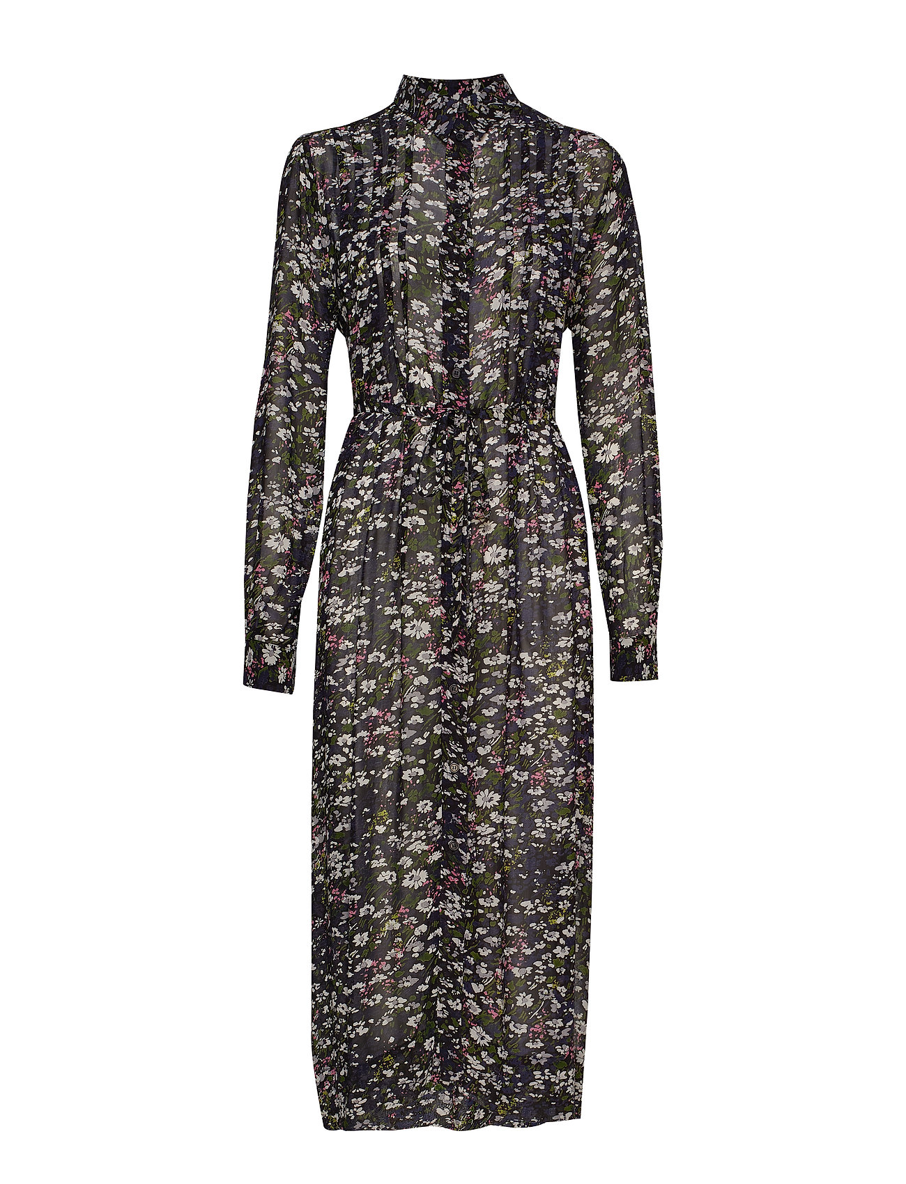 Printed Georgette Jurk Knielengte Multipatroon Ganni ganni kopen in de aanbieding Printed Georgette Jurk Knielengte Multipatroon Ganni ganni kopen in de aanbieding