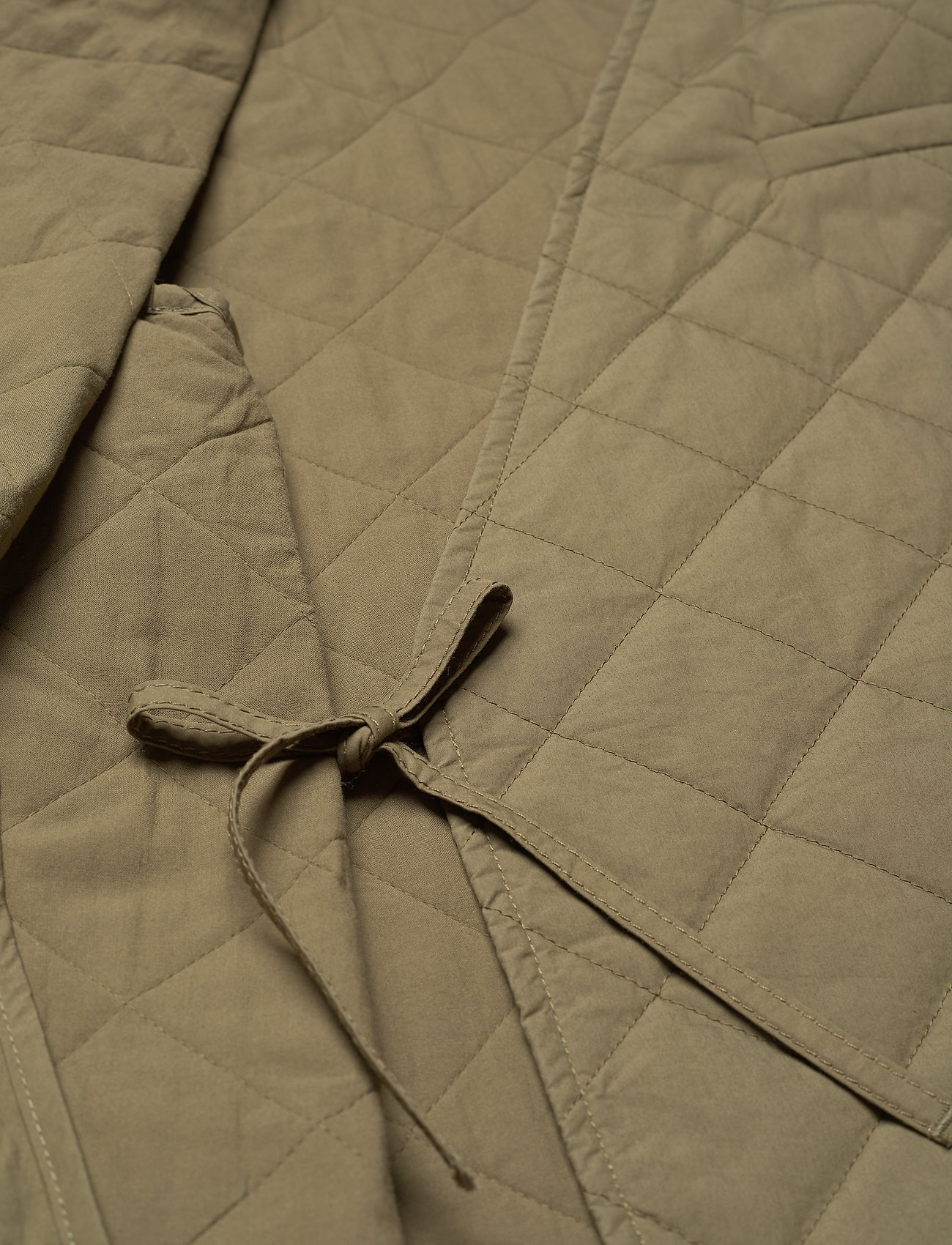 Ganni - Stretch Canvas - quilted jackets - kalamata - 4
