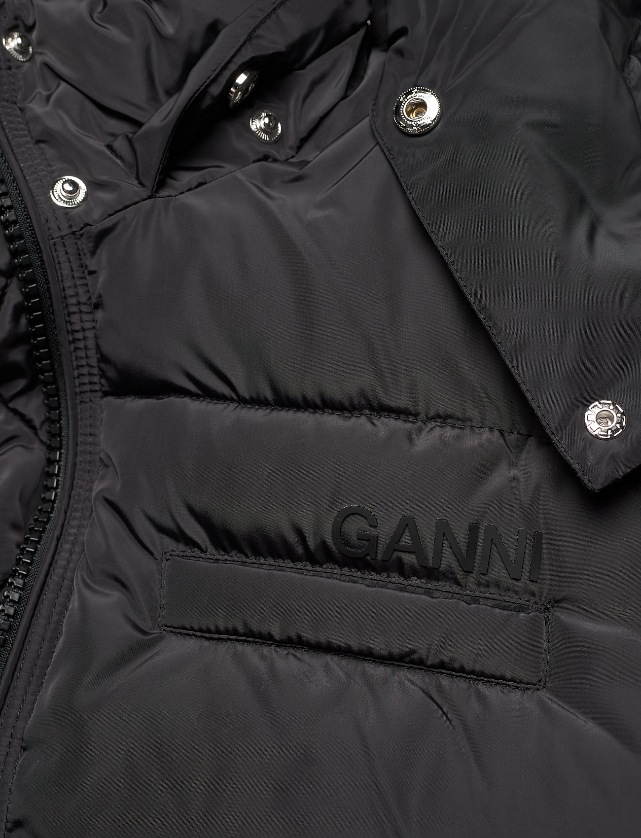 Ganni - Tech Puffer - padded coats - phantom - 5