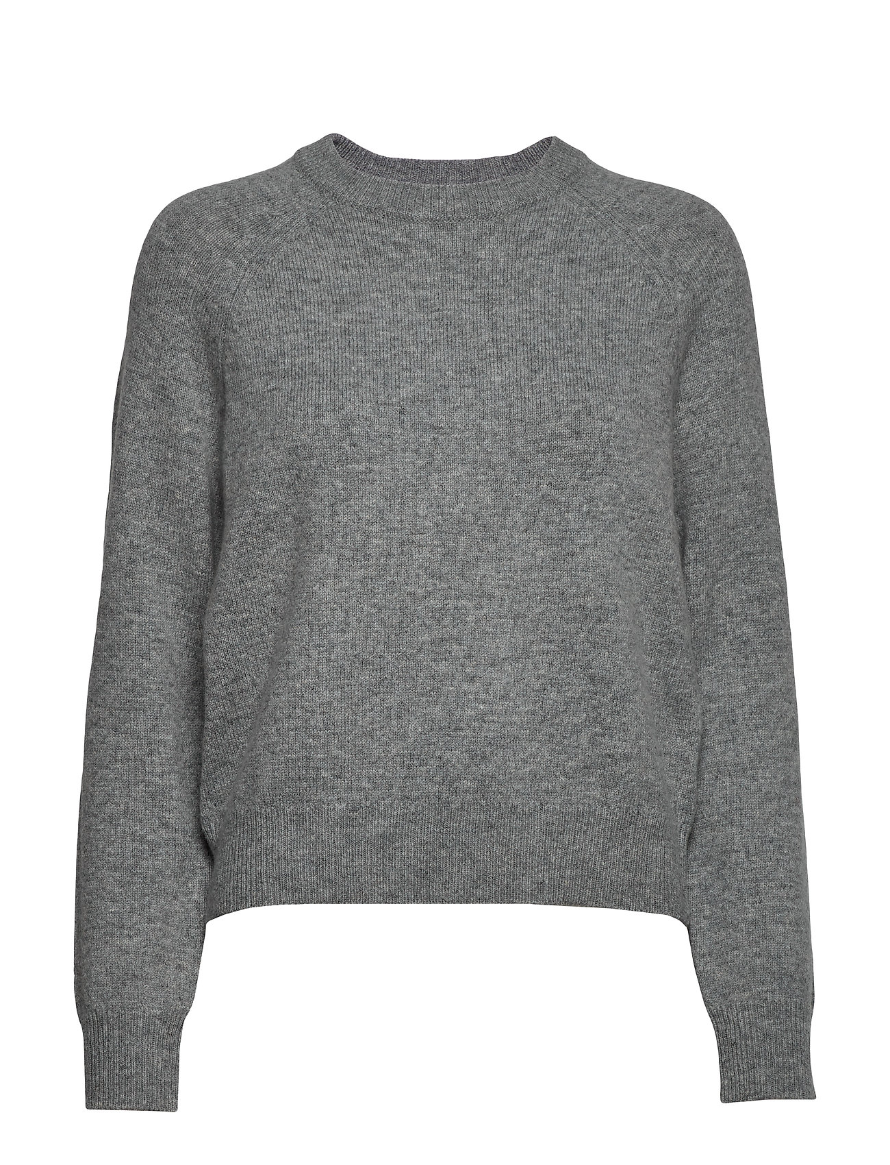 Wool Knit Gebreide Trui Grijs Ganni ganni kopen in de aanbieding Wool Knit Gebreide Trui Grijs Ganni ganni kopen in de aanbieding