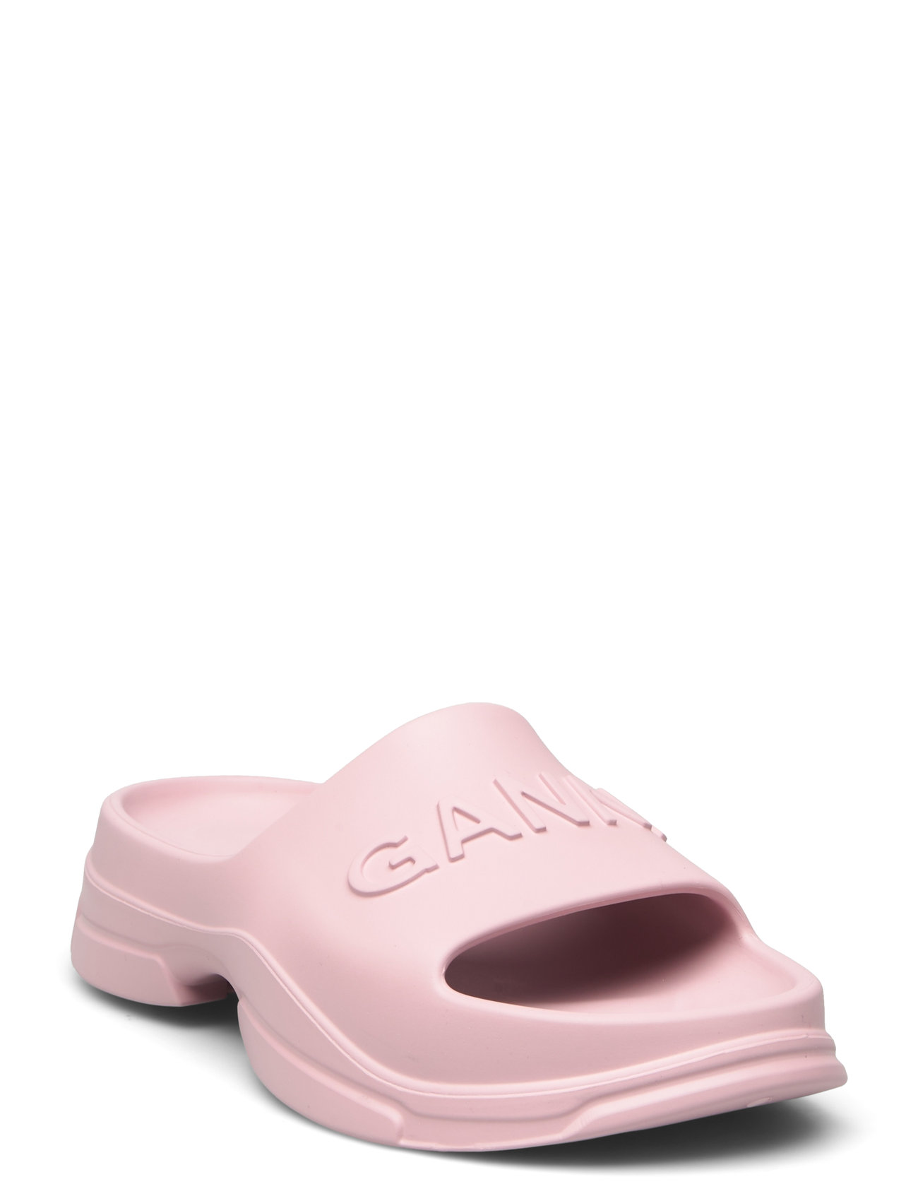 Light Weight Designers Summer Shoes Sandals Flip Flops Pink Ganni
