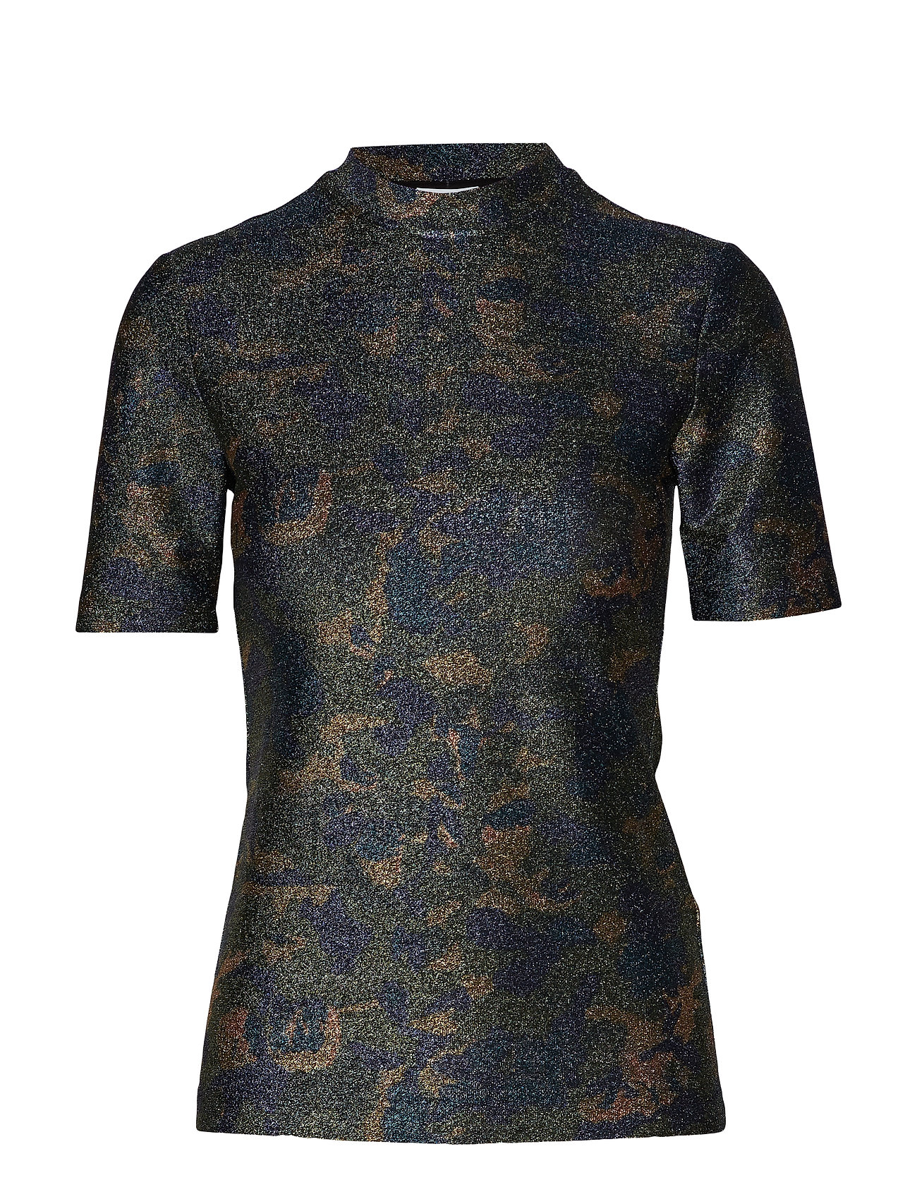 ganni lurex silk