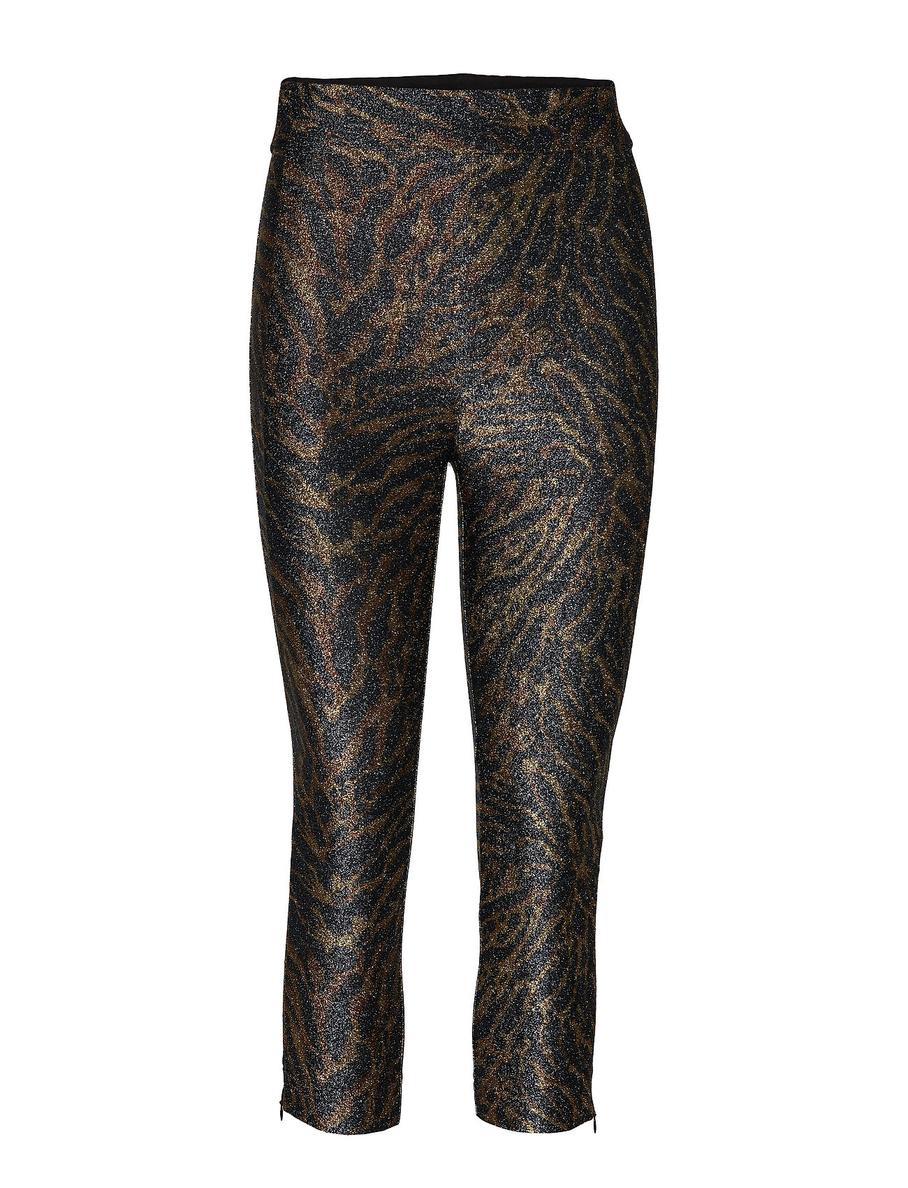 Lurex Jersey Leggings Pantalon Met Rechte Pijpen Bruin Ganni ganni kopen in de aanbieding Lurex Jersey Leggings Pantalon Met Rechte Pijpen Bruin Ganni ganni kopen in de aanbieding