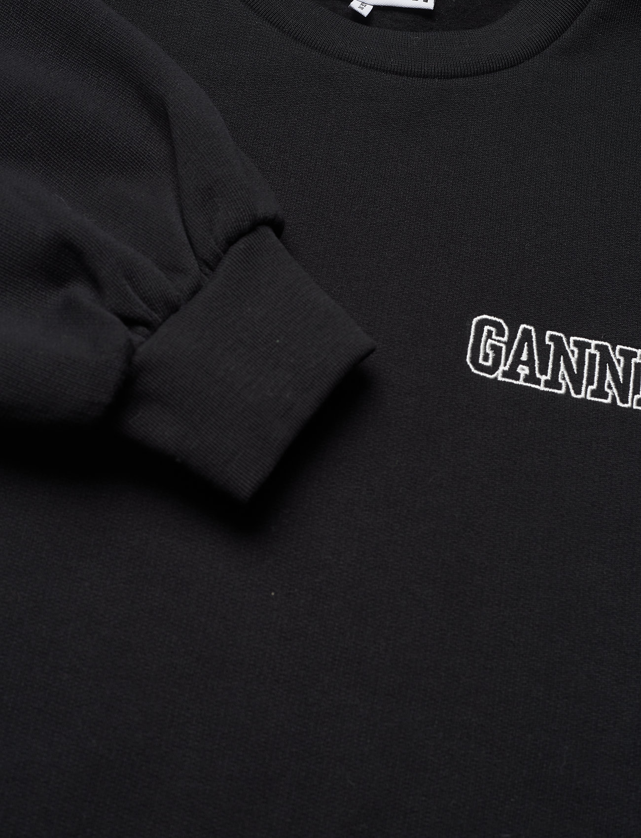 Ganni - Software Isoli - sweatshirts & hættetrøjer - black - 3