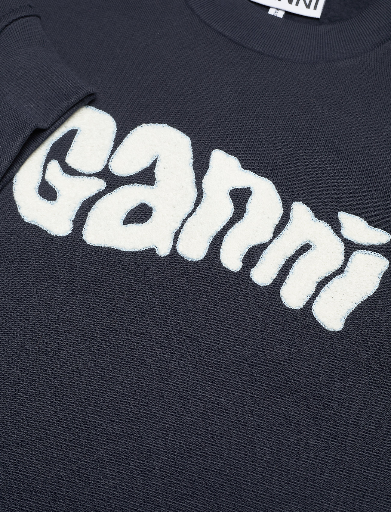 Ganni - Isoli - sweatshirts & hættetrøjer - sky captain - 2