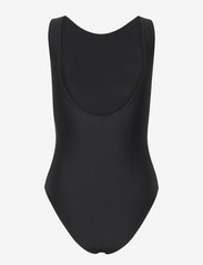 Ganni - Recycled Core Solid Sporty Swimsuit - black - 1