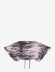 Ganni - Printed Cotton Poplin Frill Collar - accessories - light lilac - 1