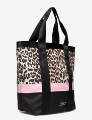Ganni - Recycled Tech Large Tote - tote bags - leopard - 2