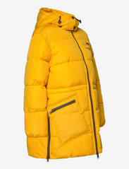 Ganni - Tech Puffer - winter jacket - spectra yellow - 3