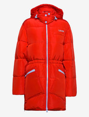 Ganni - Tech Puffer - padded coats - high risk red - 0
