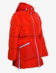 Ganni - Tech Puffer - padded coats - high risk red - 3