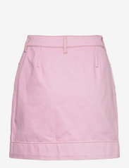 Ganni - Overdyed Cutline Mini Skirt - light lilac - 1